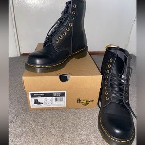 BRAND NEW!! Dr. Marten 1460 Vegan Black Boots